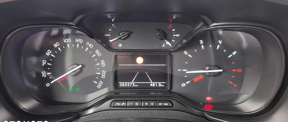 Toyota Proace City Verso cena 72900 przebieg: 65573, rok produkcji 2020 z Oborniki małe 497